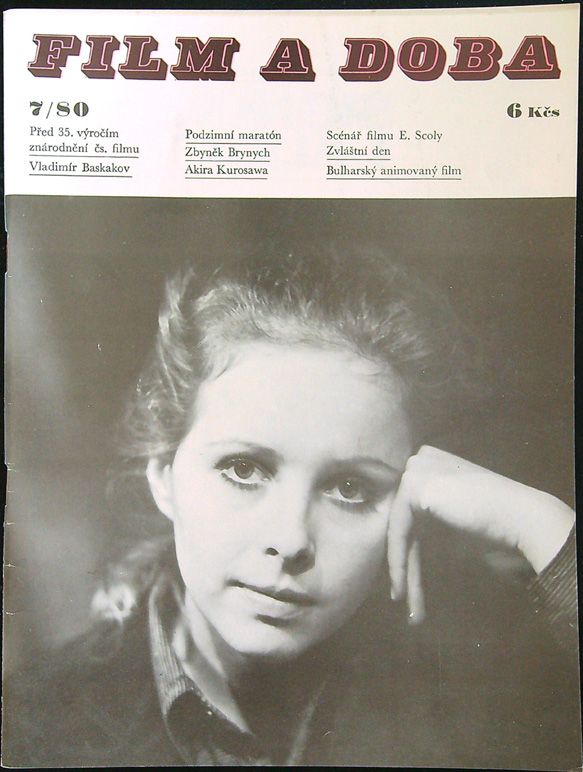 FILM A DOBA magazine side cover Issue 7   1980