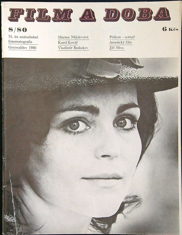 FILM A DOBA magazine side cover Issue 8   1980
