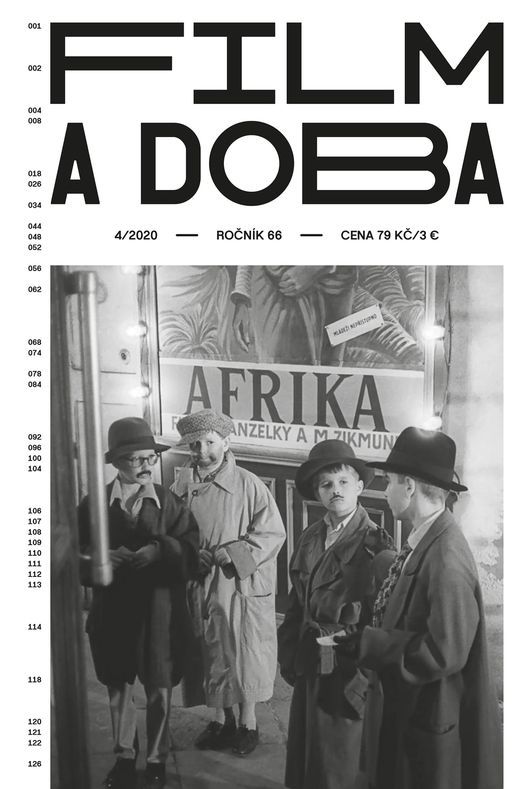 FILM A DOBA magazine side cover Issue 4   2020