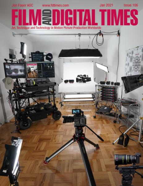 FILM AND DIGITAL TIMES magazine side cover Issue 106  January 2021