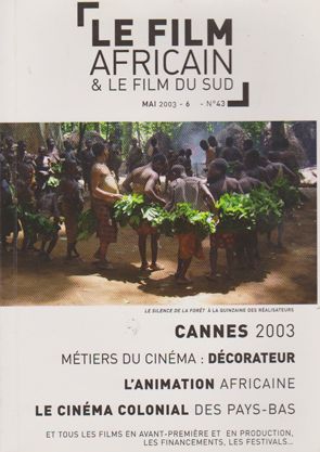 FILM AFRICAIN | LE magazine side cover Issue 43 May 2003