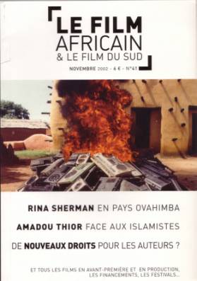 FILM AFRICAIN | LE magazine side cover Issue 41  November 2002