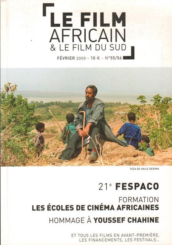 FILM AFRICAIN | LE magazine side cover Issue 55-56  February 2009