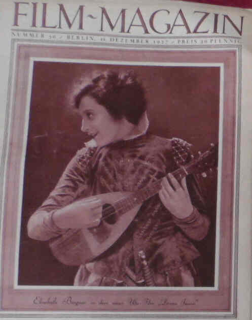 FILM-MAGAZIN magazine side cover Issue 50 11 December 1927