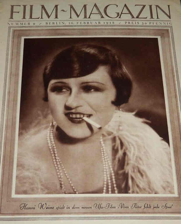 FILM-MAGAZIN magazine side cover Issue 9 26 February 1928