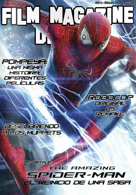 FILM MAGAZINE DIGITAL magazine side cover Issue 6 April 2014