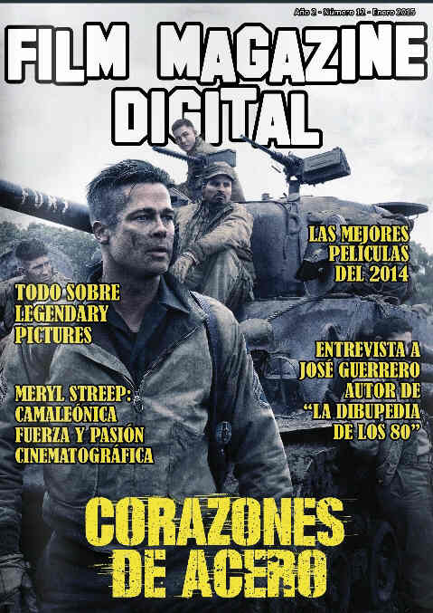 FILM MAGAZINE DIGITAL magazine side cover Issue 12 January 2015