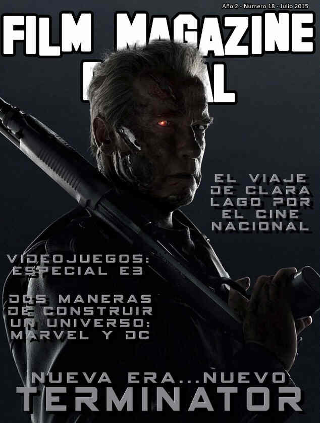 FILM MAGAZINE DIGITAL magazine side cover Issue 18 July 2015