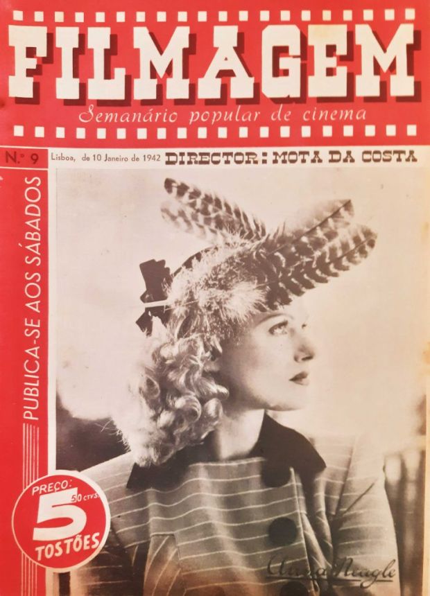 FILMAGEM magazine side cover Issue 9 10 January 1942