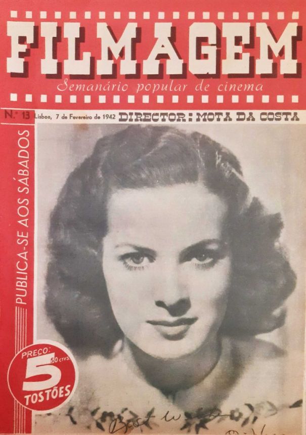 FILMAGEM magazine side cover Issue 13 7 February 1942