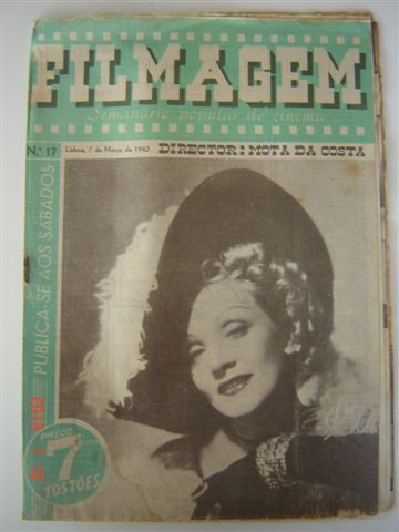 FILMAGEM magazine side cover Issue 17 7 March 1942