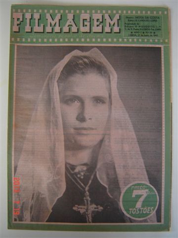 FILMAGEM magazine side cover Issue 33 27 June 1942