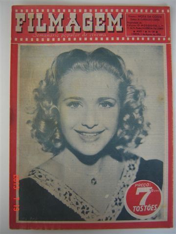 FILMAGEM magazine side cover Issue 38 1 August 1942
