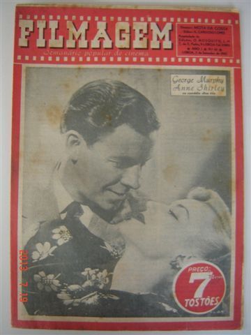 FILMAGEM magazine side cover Issue 43 5 September 1942