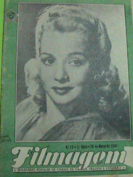 FILMAGEM magazine side cover Issue 13 28 March 1945