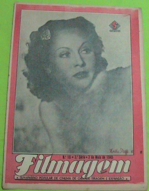 FILMAGEM magazine side cover Issue 18 3 May 1945