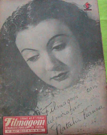 FILMAGEM magazine side cover Issue 28 12 July 1945