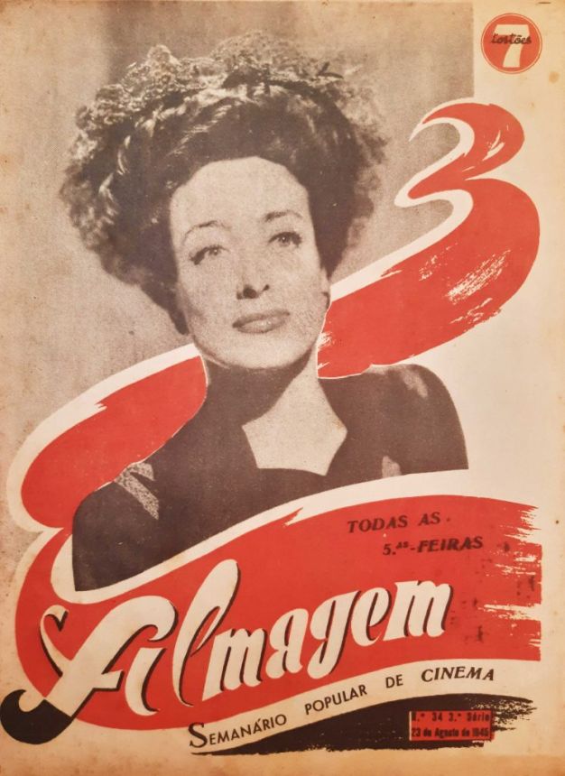 FILMAGEM magazine side cover Issue 34 23 August 1945