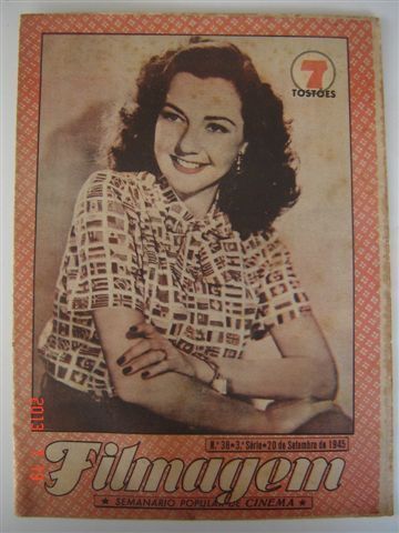 FILMAGEM magazine side cover Issue 38 20 September 1945