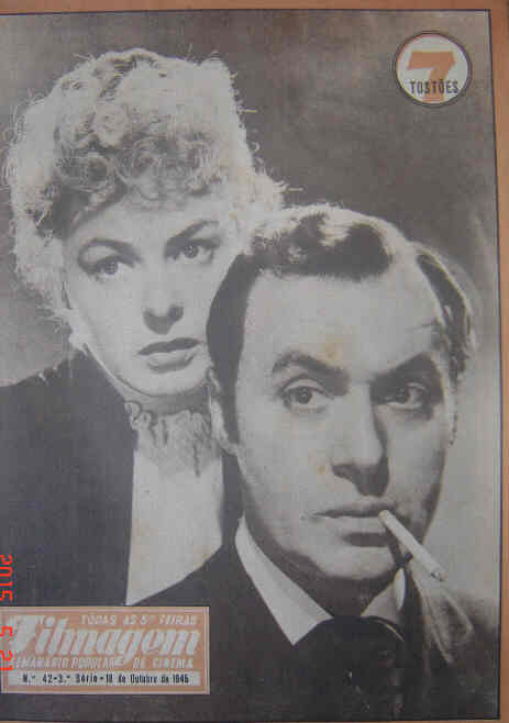 FILMAGEM magazine side cover Issue 42 18 October 1945