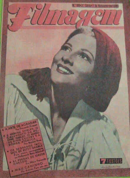 FILMAGEM magazine side cover Issue 44 1 November 1945