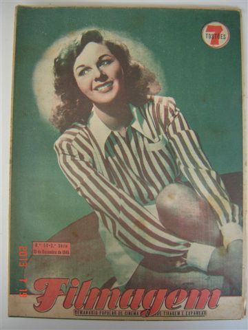 FILMAGEM magazine side cover Issue 50 13 December 1945