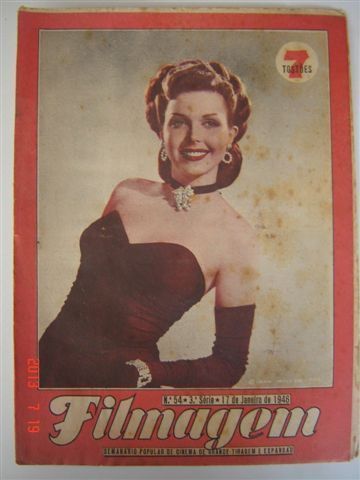 FILMAGEM magazine side cover Issue 54 17 January 1946