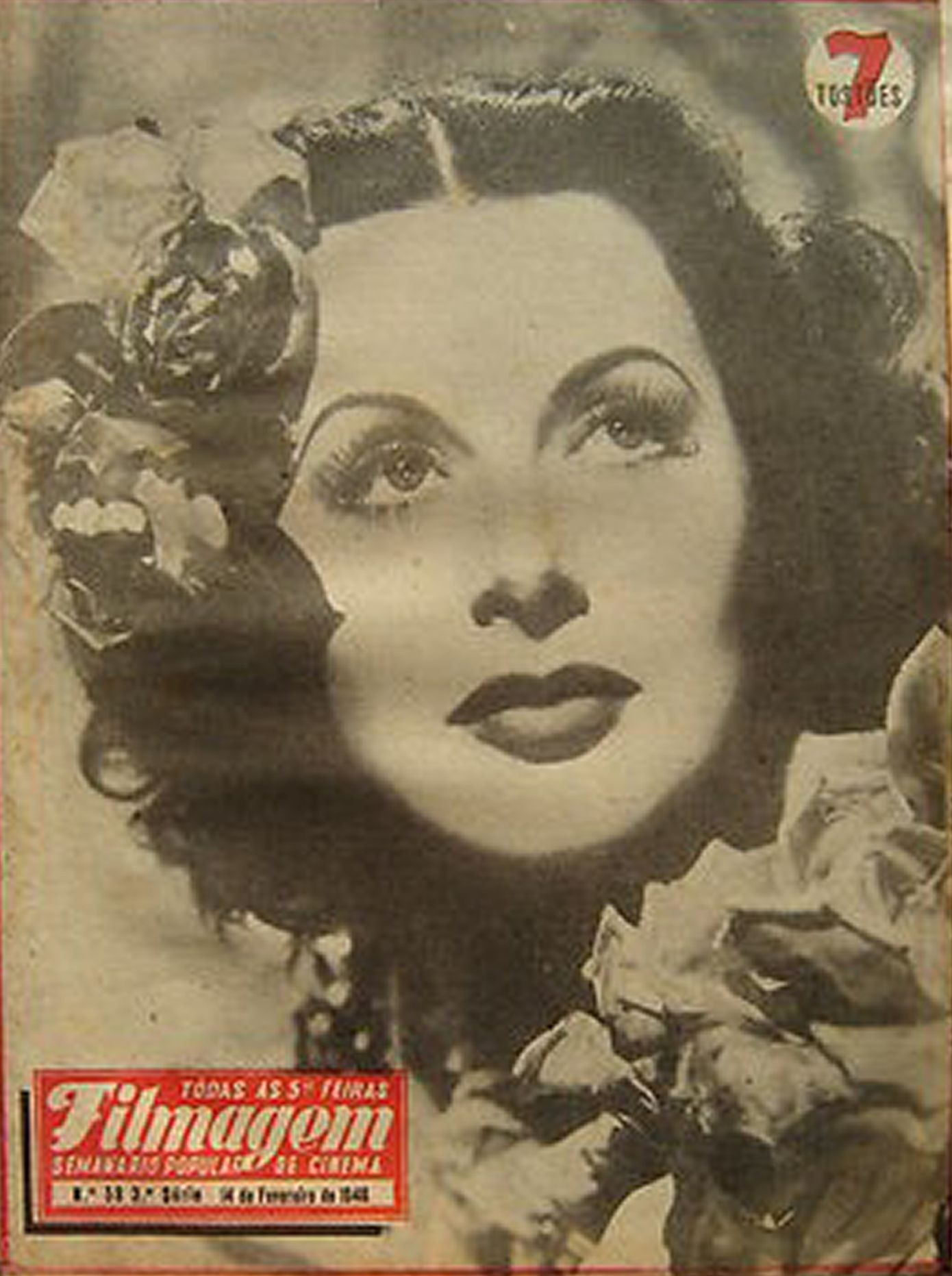 FILMAGEM magazine side cover Issue 58 14 February 1946
