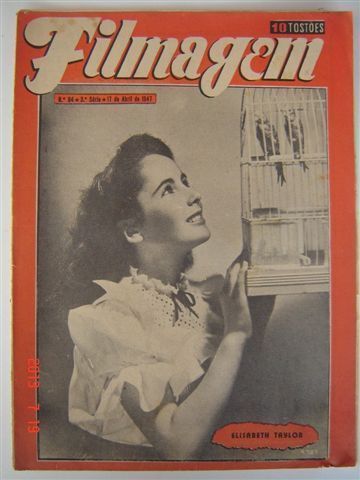 FILMAGEM magazine side cover Issue 94 17 April 1947