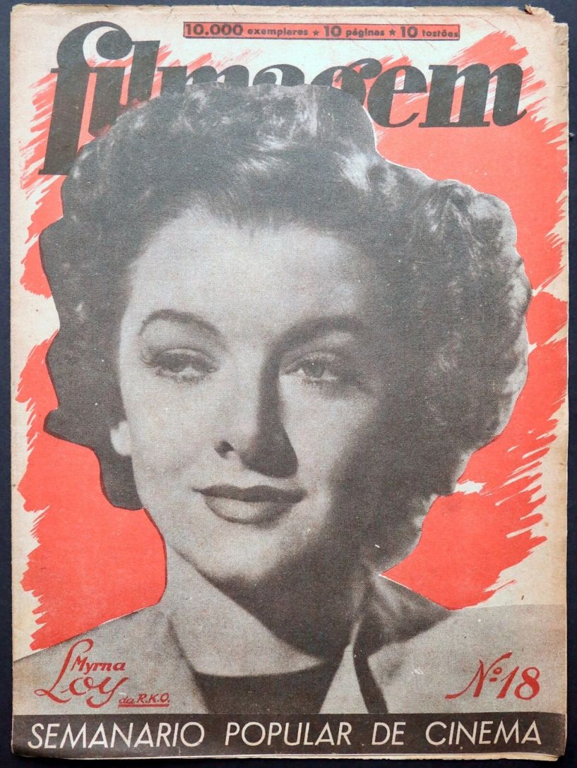 FILMAGEM magazine side cover Issue 18 30 September 1948