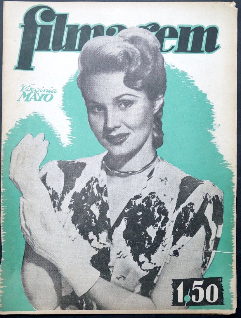 FILMAGEM magazine side cover Issue 8   1948