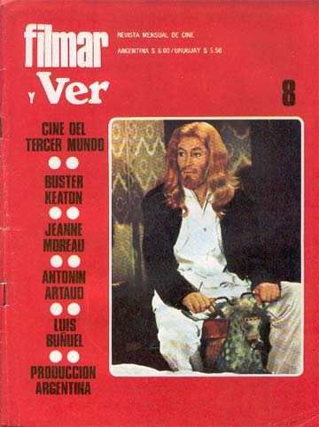 FILMAR Y VER magazine side cover Issue 8 March 1974