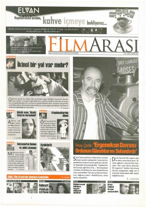 FILMARASI magazine side cover Issue 3 October 2010