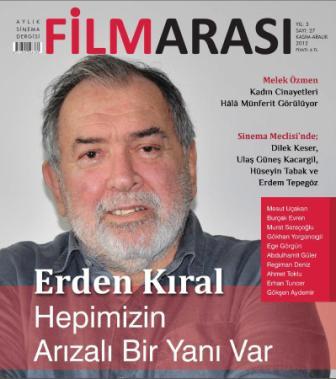 FILMARASI magazine side cover Issue 27 November/December 2012