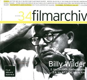 FILMARCHIV magazine side cover Issue 34  2006