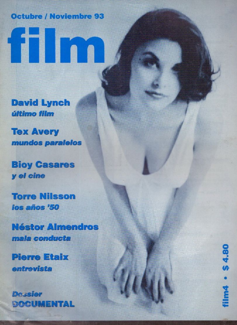 FILM (Ar) magazine side cover Issue 4  October/November 1993
