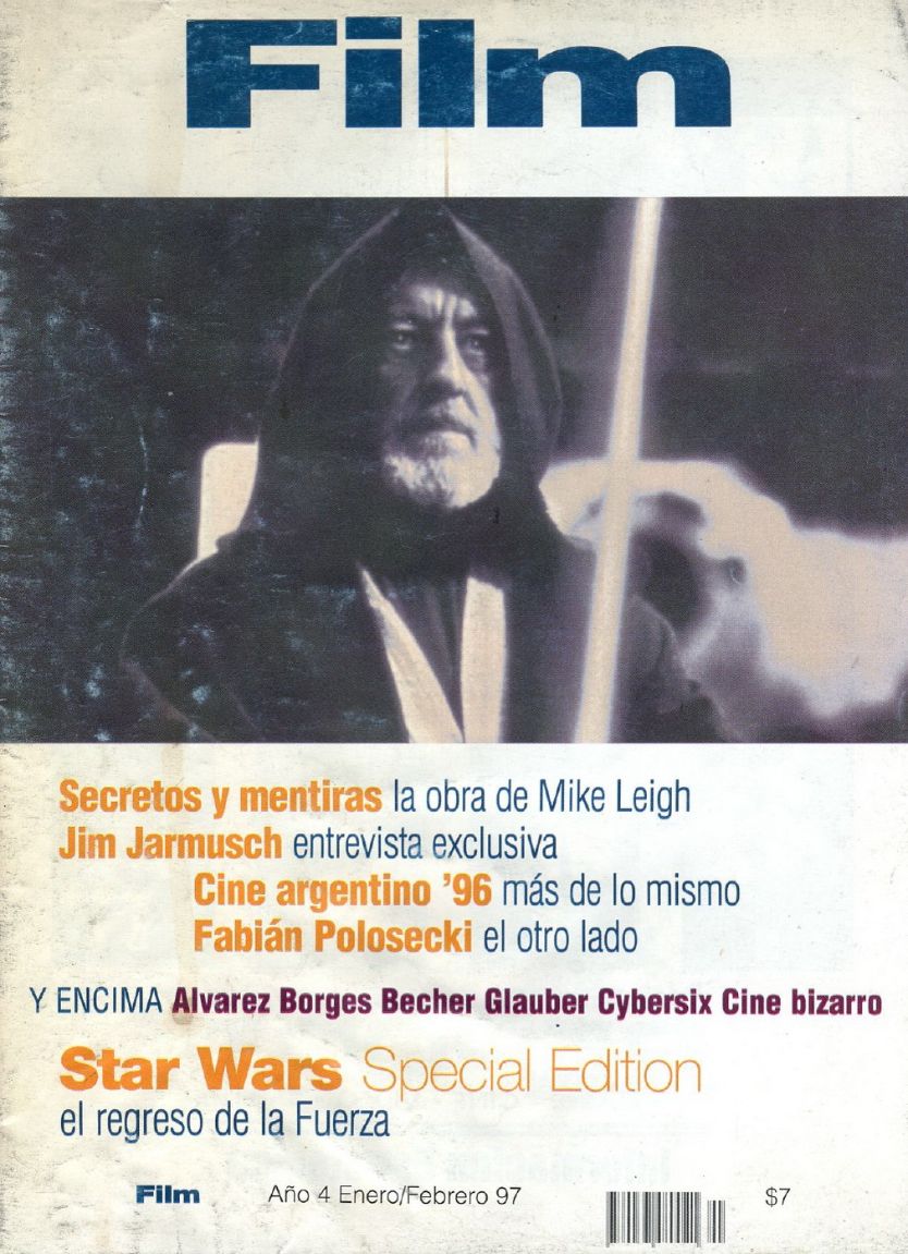 FILM (Ar) magazine side cover Issue 23  January/February 1997