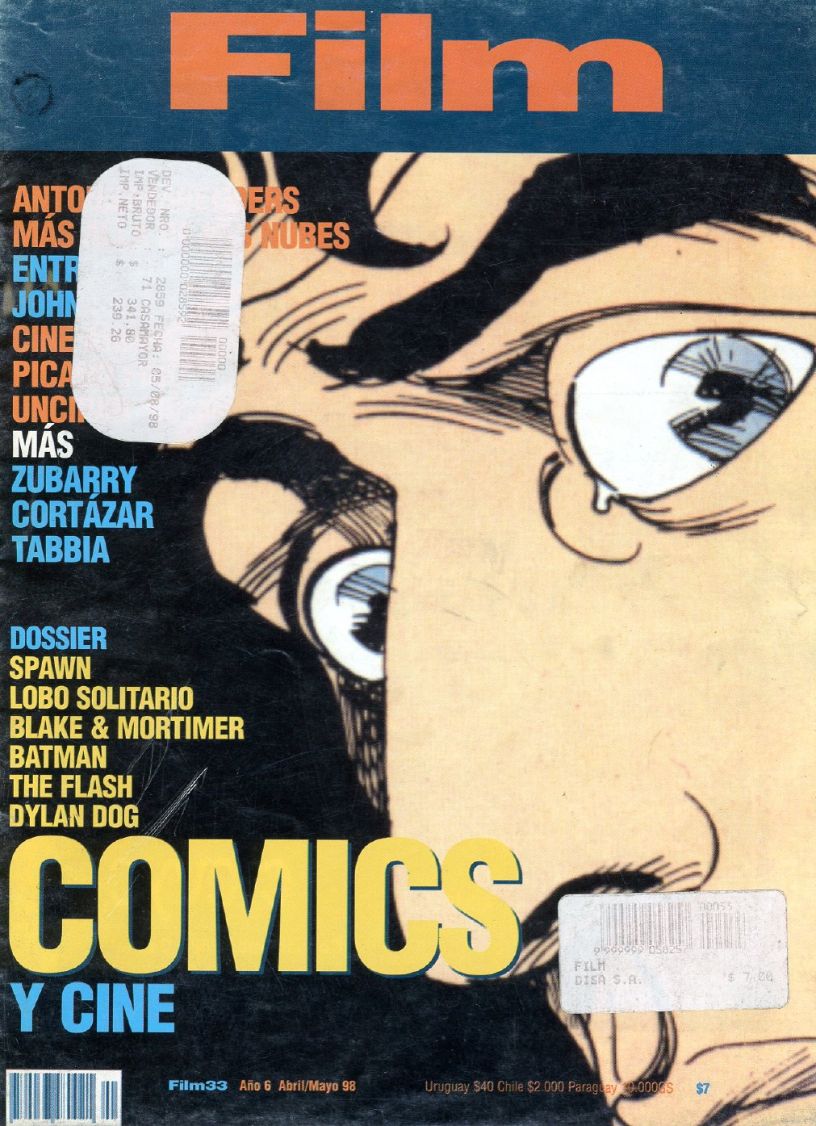 FILM (Ar) magazine side cover Issue 33  April/May 1998