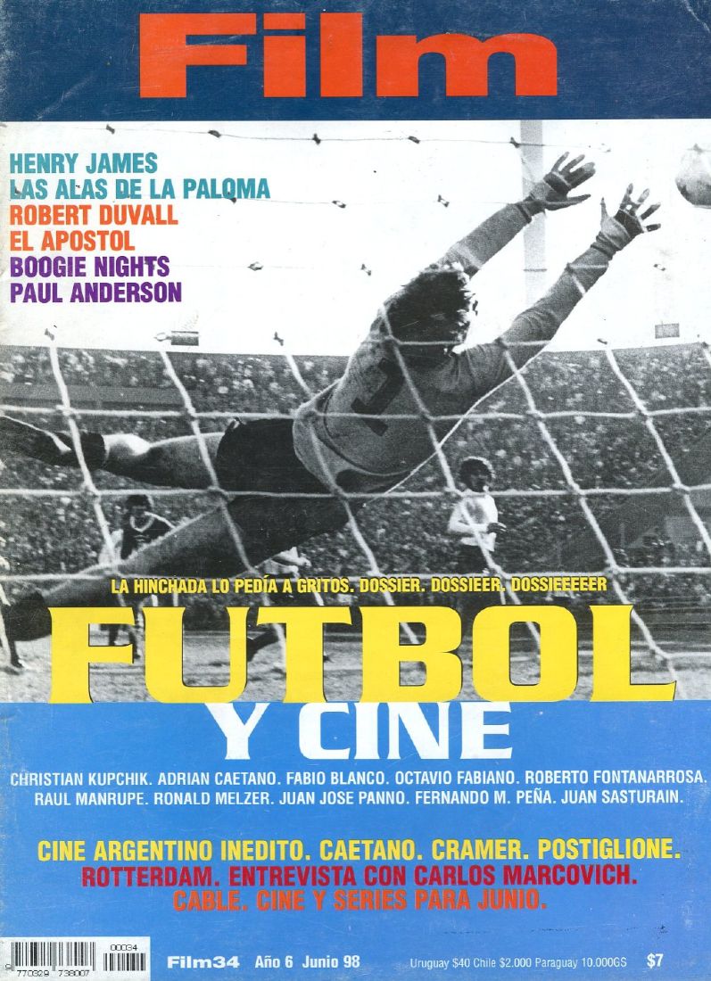 FILM (Ar) magazine side cover Issue 34  June 1998