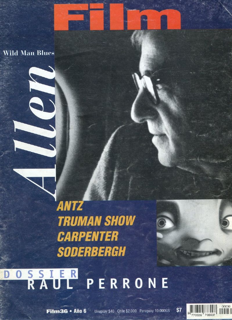 FILM (Ar) magazine side cover Issue 36  November 1998