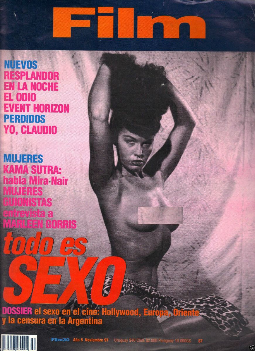 FILM (Ar) magazine side cover Issue 30 November 1997