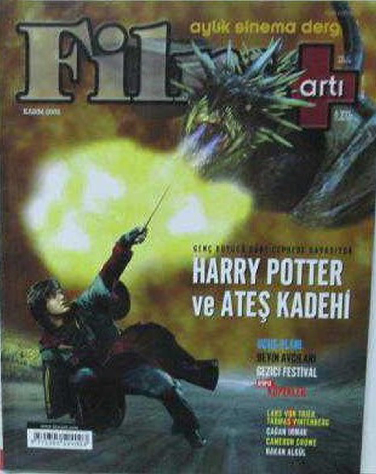 FILM ARTI magazine side cover Issue 8  November 2005