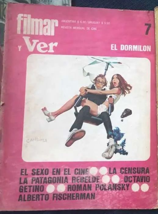 FILMAR Y VER magazine side cover Issue 7   1974