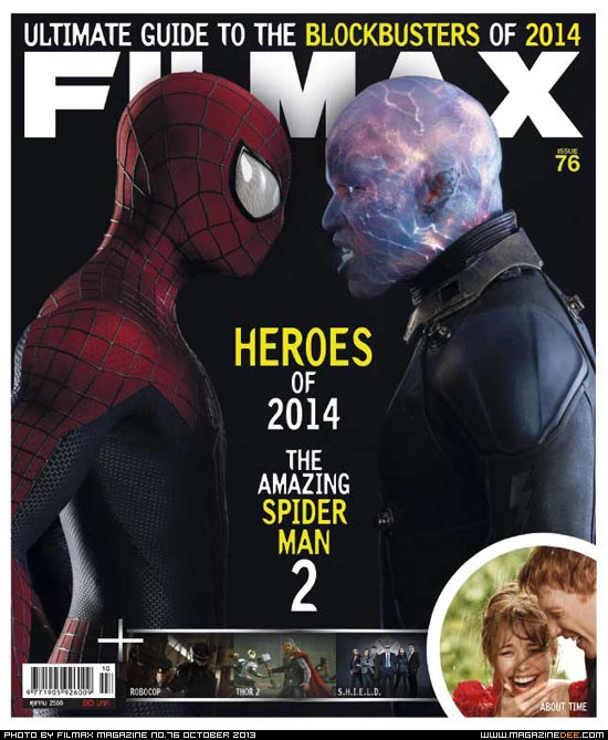 FILMAX magazine side cover Issue 76 October 2013