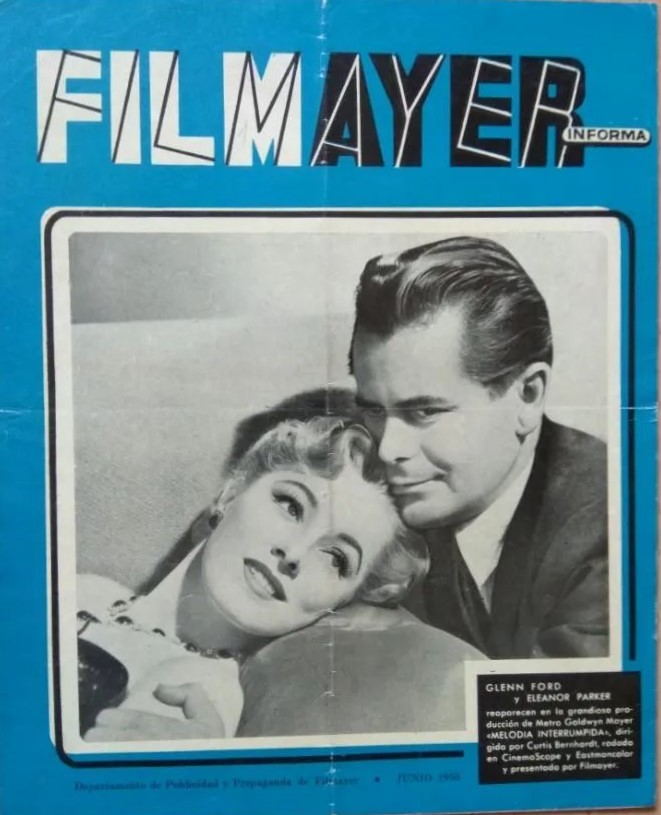 FILMAYER INFORMA magazine side cover  June 1958
