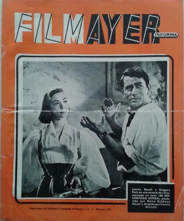 FILMAYER INFORMA magazine side cover  December 1958