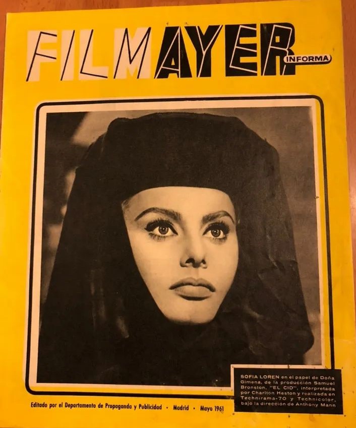 FILMAYER INFORMA magazine side cover  May 1961
