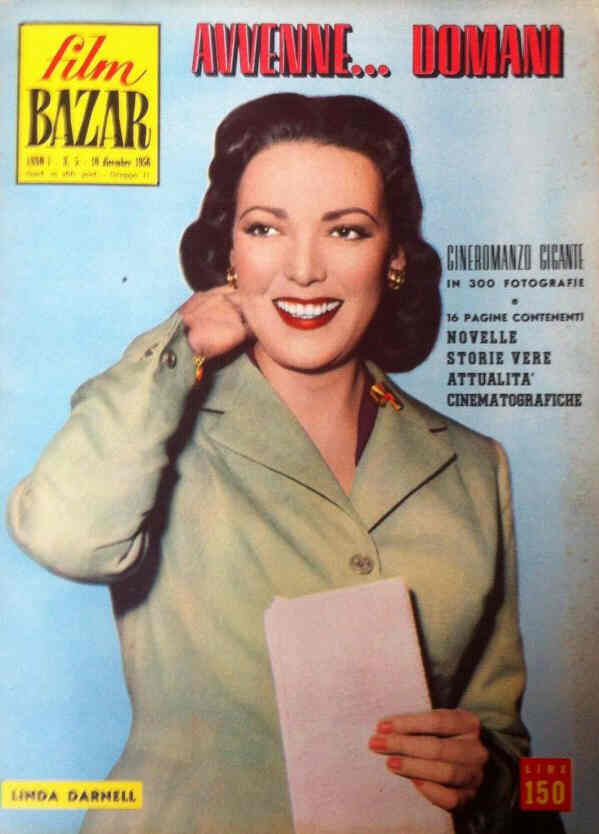 FILM BAZAR magazine side cover Issue 5 10 December 1956