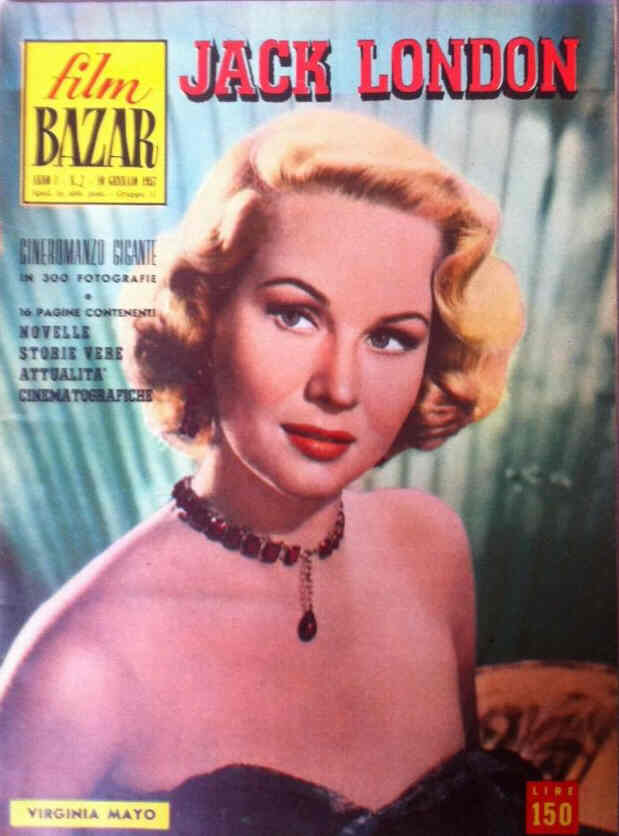 FILM BAZAR magazine side cover Issue 7 10 January 1957