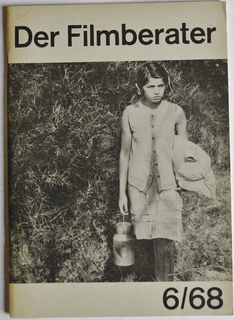 FILMBERATER (Ch) magazine side cover Issue 6  1968